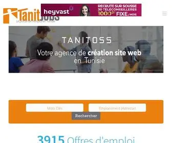 Tanitjobs.com(Offres d'emploi et de formation en Tunisie) Screenshot