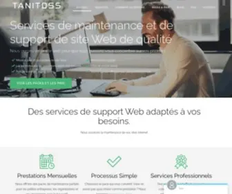 Tanitoss.ca(Accueil) Screenshot