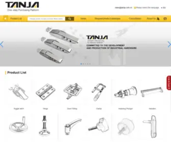 Tanja.com.cn(Intelligent manufacturing for industrial hardware) Screenshot