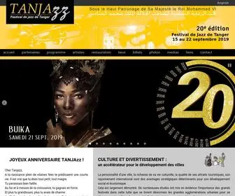 Tanjazz.org(Festival de jazz de Tanger) Screenshot