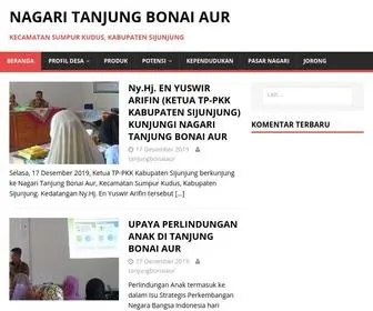 Tanjungbonaiaur.desa.id(Kecamatan Sumpur Kudus) Screenshot