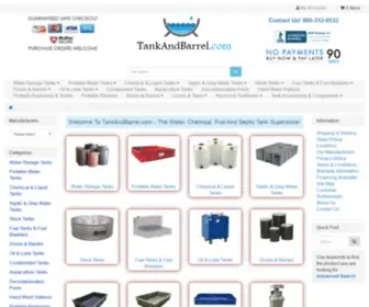 Tankandbarrel.com(Water Tanks) Screenshot