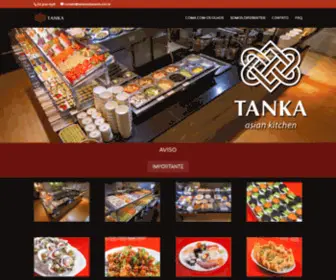 Tankarestaurante.com.br(Asian Kitchen) Screenshot