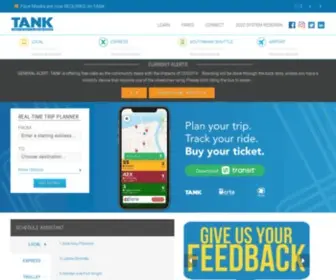 Tankbus.org(Transit Authority of Northern Kentucky) Screenshot