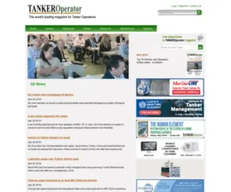 Tankeroperator.com(The world's leading magazine for Tanker Operations) Screenshot