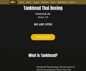 Tankheadthaiboxing.com(Tankhead Thai Boxing) Screenshot