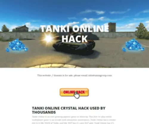 Tankionline-Cheats.com(Tankionline Cheats) Screenshot