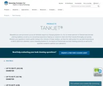 Tankjet.com(TankJet Products) Screenshot