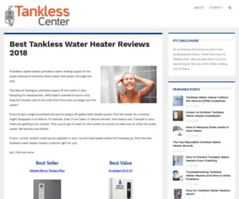 Tanklesscenter.net(Best Tankless Water Heater ReviewsTankless Center) Screenshot