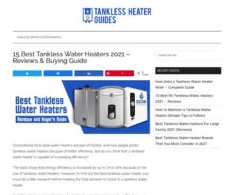 Tanklessheaterguides.com(Tankless Heater Guides) Screenshot