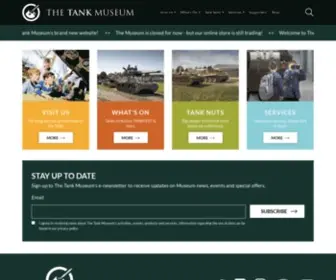 Tankmuseum.org(The Tank Museum) Screenshot