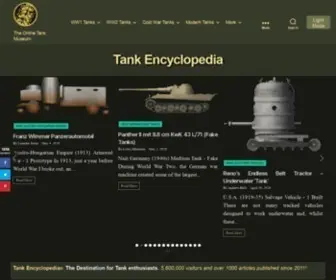 Tanks-Encyclopedia.com(Tank Encyclopedia) Screenshot