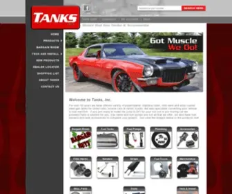 Tanksinc.com(TANKS Inc) Screenshot