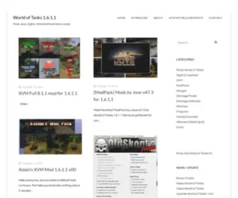 Tanksmod.com(World of Tanks 1.8.0) Screenshot