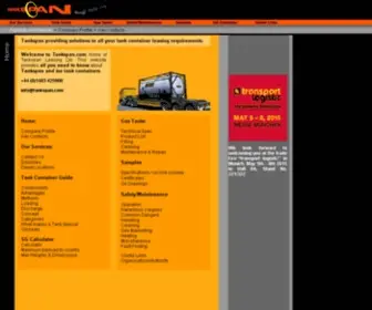 Tankspan.com(Tankspan Leasing Ltd) Screenshot