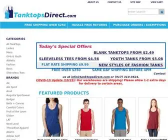 Tanktopsdirect.com(Wholesale Tanktops) Screenshot