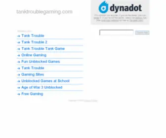 Tanktroublegaming.com(Tank Trouble) Screenshot
