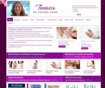 Tanmaya-Healing.com(Tanmaya Honervogt) Screenshot