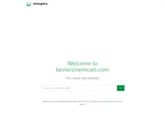 Tannerchemicals.com(Tannerchemicals) Screenshot