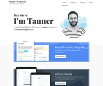 Tannerfurness.com(Tanner Furness) Screenshot