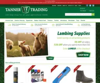 Tannertrading.co.uk(Tanner Trading) Screenshot