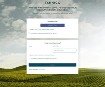 Tannico.co.uk(Great wines) Screenshot