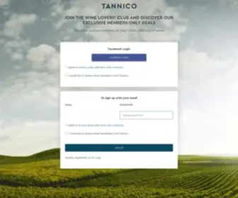 Tannico.com(Great wines) Screenshot