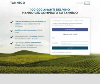 Tannico.it(Vendita Vini Online) Screenshot