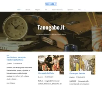 Tanogabo.it(Gutta cavat lapidem (La goccia scava la pietra)) Screenshot