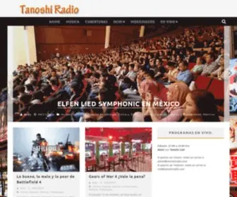 Tanoshiradio.com(Web Hosting) Screenshot