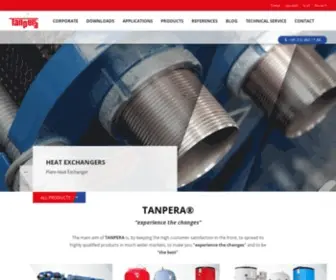 Tanpera.com(Tanpera Plate Heat Exchanger) Screenshot