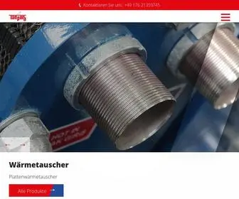 Tanpera.de(Wärmetauscher) Screenshot