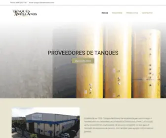 Tanquesantillanos.com.do(Tanques Antillanos) Screenshot