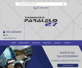 Tanquesparalelo.com.br(Tanques Paralelo 27) Screenshot