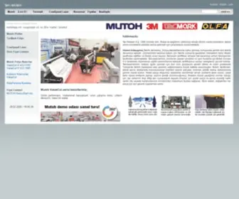 Tanreklam.com(Mutoh Türkiye Tan Reklam) Screenshot