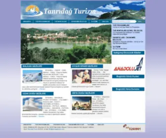 Tanridagturizm.com(Tanrıdağ) Screenshot