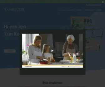 Tanriver.com.tr(Turnikeli Zorunlu Hijyen Geçiş Üniteleri) Screenshot