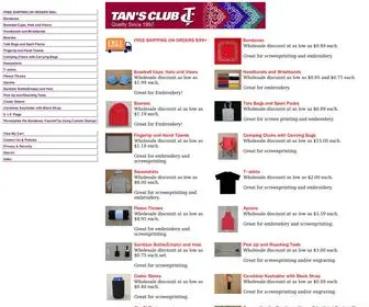 Tansclub.com(Tan's Club) Screenshot