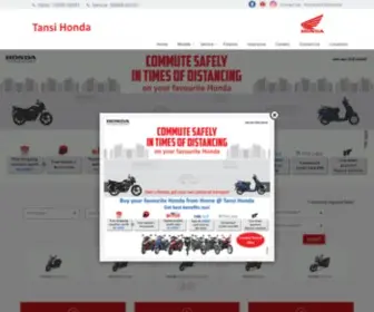 Tansihonda.com(Tansi Honda) Screenshot