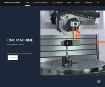 Tansoninstrument.com(Tanson Instrument) Screenshot