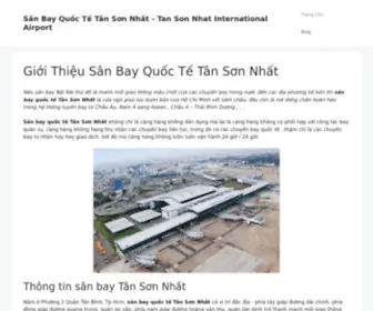 Tansonnhatairport.vn(Tân Sơn Nhất) Screenshot