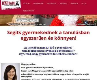 Tantaki.hu(Tantaki Oktatóprogram) Screenshot