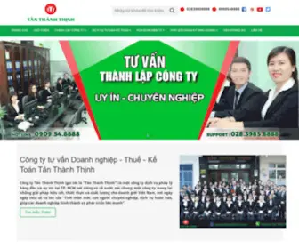 Tanthanhthinh.com(Công ty Tân Thành Thịnh (gọi tắt là “Tân Thành Thịnh”)) Screenshot