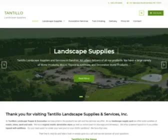 Tantillosupplies.com(Landscape Supplies) Screenshot