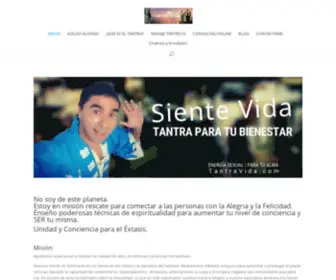 Tantravida.com(Tantra Vida) Screenshot