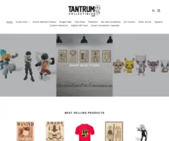 Tantrumcollectibles.com(Tantrum Collectibles) Screenshot