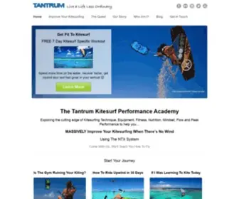 Tantrumkitesurf.com(Tantrum Kitesurf) Screenshot