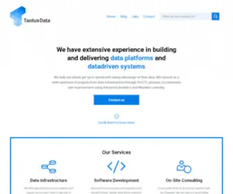 Tantusdata.com(Tantusdata) Screenshot