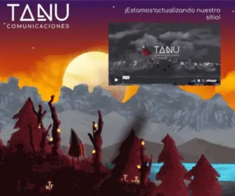 Tanu.cl(Productora Audiovisual) Screenshot