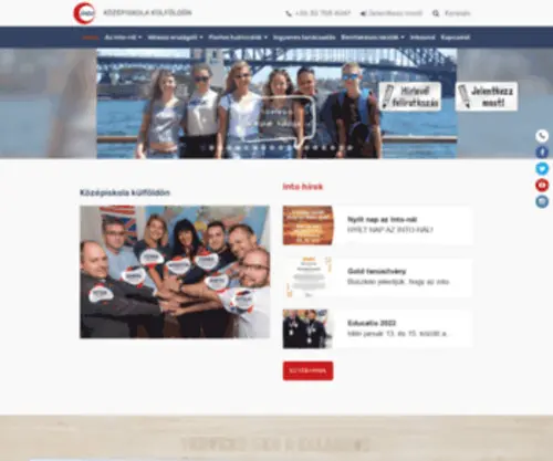 Tanulaskulfoldon.hu(Középiskolai) Screenshot